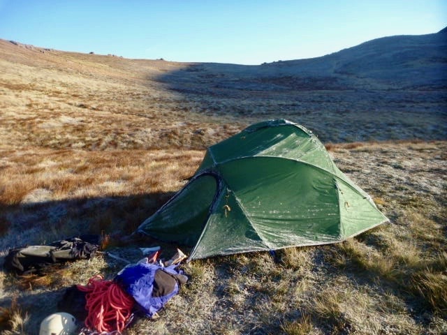 cairngorms wild camping tent - Rock n Ridge