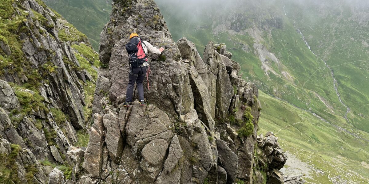 guided-pinnacle-ridge ascents Lake District