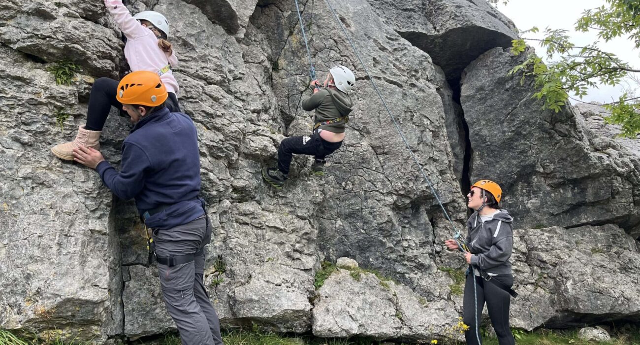 Climbing-with-kids